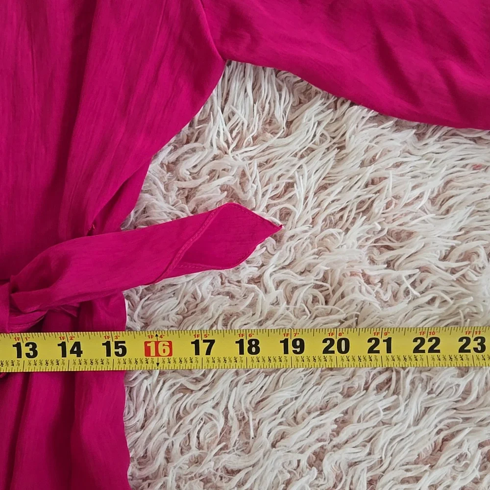 🐙VTG 80s Magenta Kulots/Dress - Picture 7 of 9